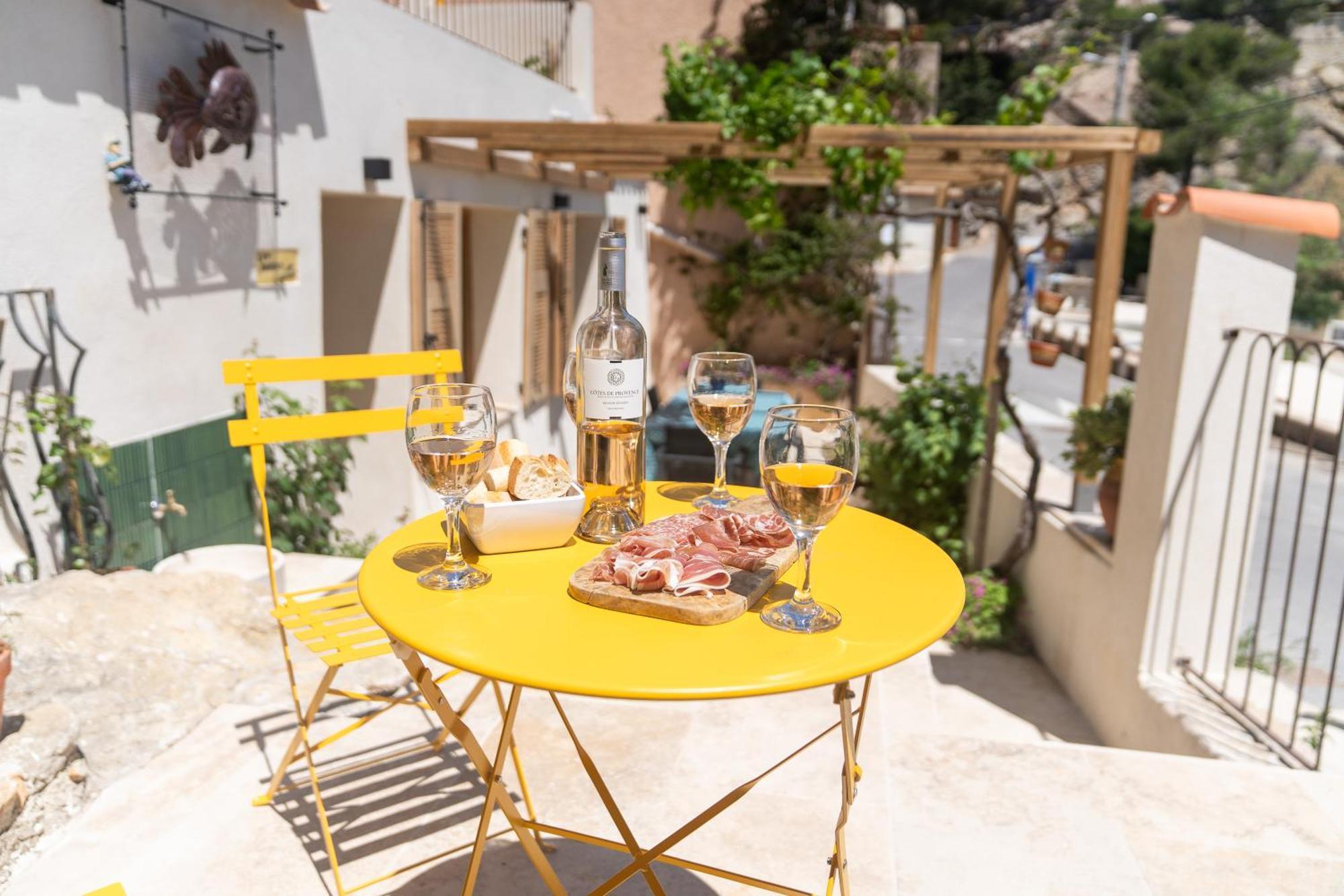 Le Cabanon - Les Pieds Dans L'Eau - Calanques - Wifi Villa Ensues-la-Redonne Oda fotoğraf